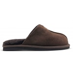 thies Schaffellpantoffel Sheepskin Slipper braun Hausschuhe Herren